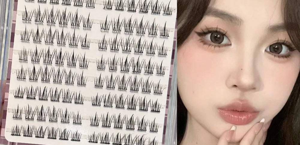 LoLo Lashes™ Glueless Lash Clusters | 120 piece Manga