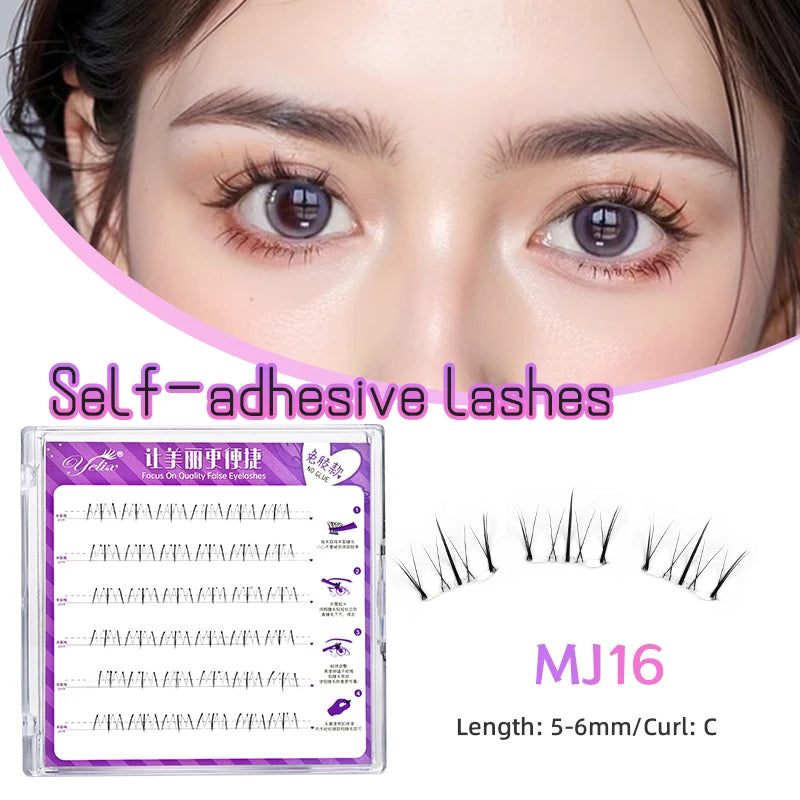 LoLo Lashes™ Glueless Lash Clusters | MJ Series