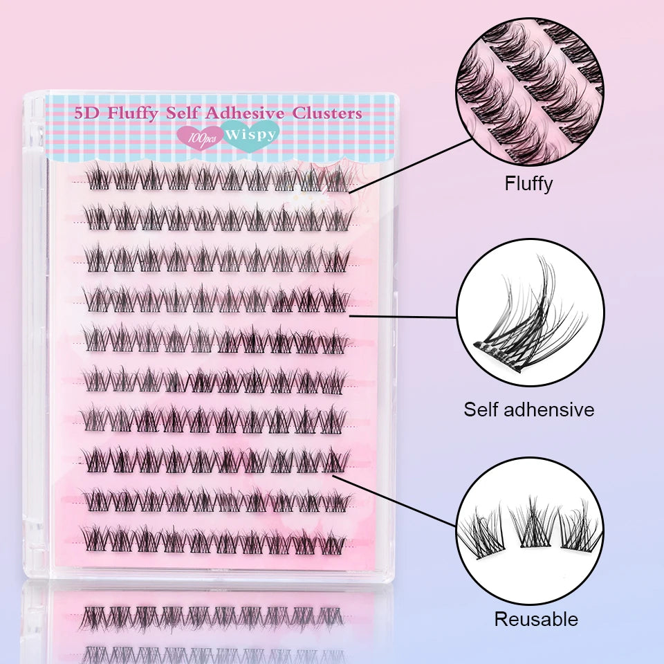 LoLo Lashes™ Glueless Lash Clusters | Dolly-eye effect