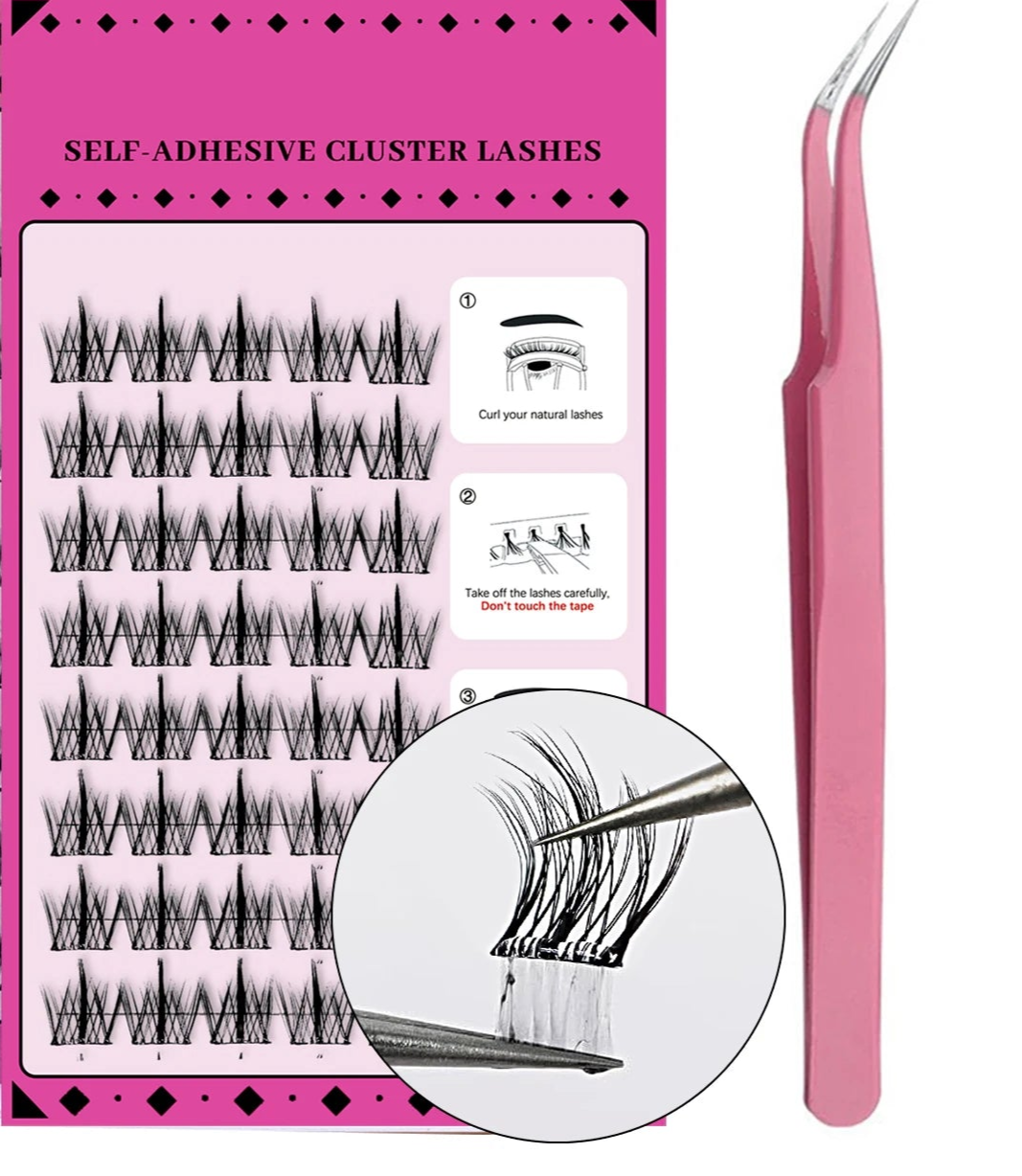 LoLo Lashes™ Glueless Lash Clusters | Wispy