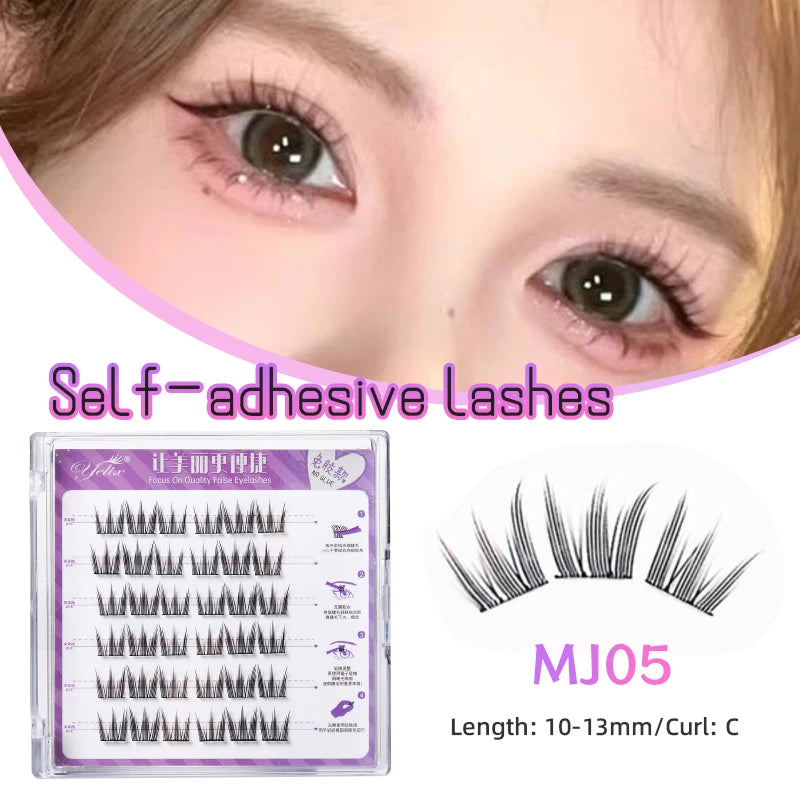 LoLo Lashes™ Glueless Lash Clusters | MJ Series