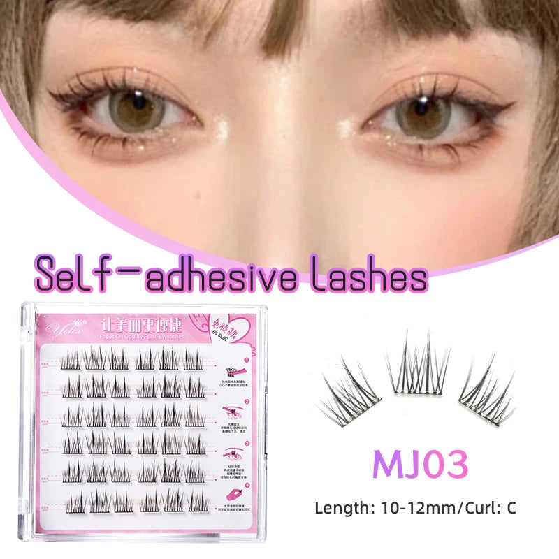 LoLo Lashes™ Glueless Lash Clusters | MJ Series