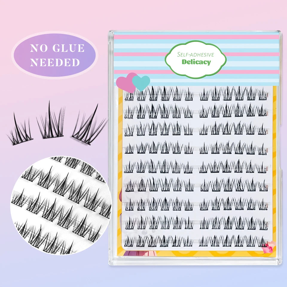 LoLo Lashes™ Glueless Lash Clusters | Dolly-eye effect