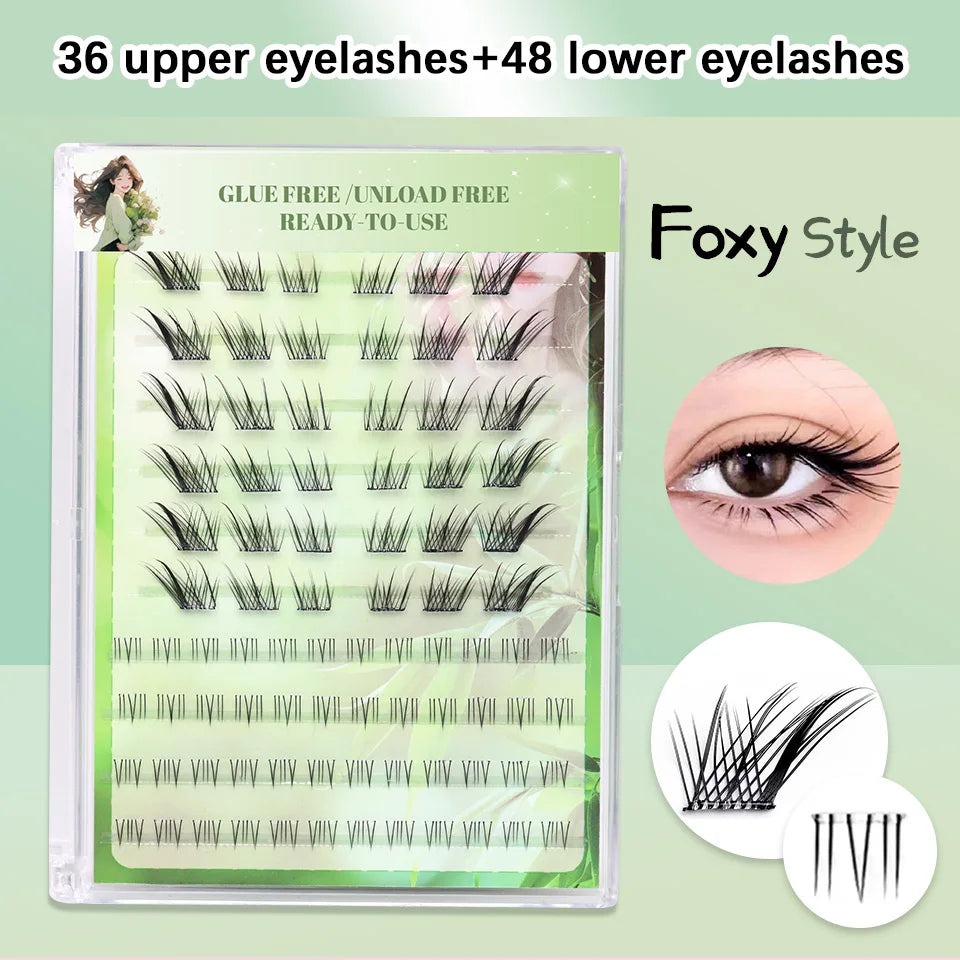 LoLo Lashes™ Glueless Lash Clusters | Dolly-eye effect