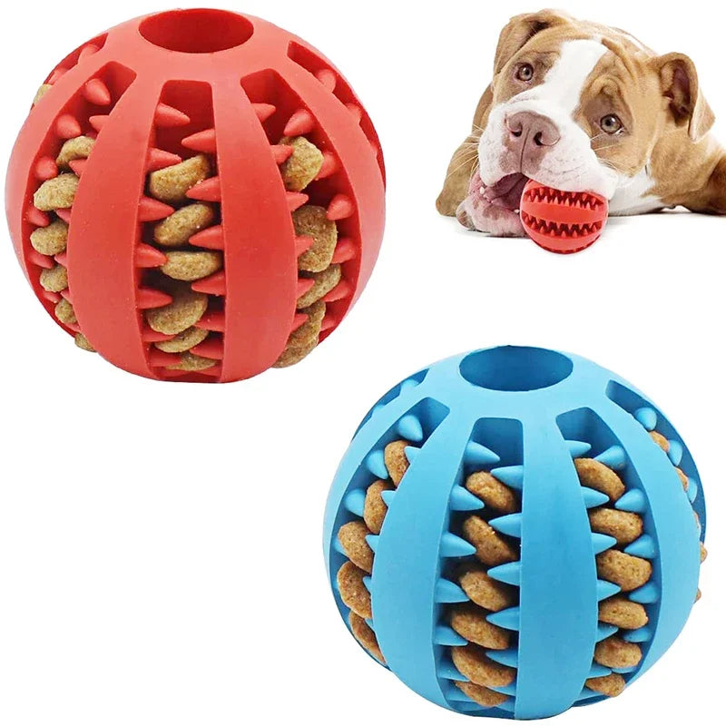 FluxShop™ Interactive Treat Dispenser Ball for Small Dogs – Fun, Durable, and Multifunctional