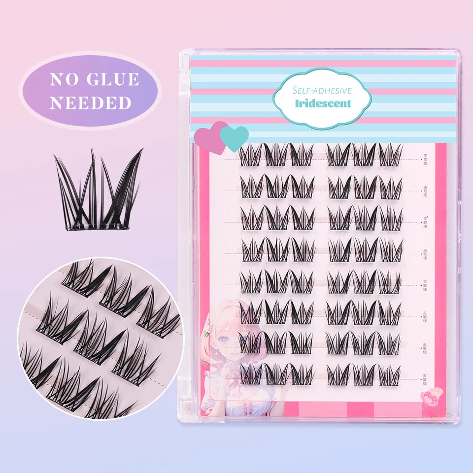 LoLo Lashes™ Glueless Lash Clusters | Dolly-eye effect