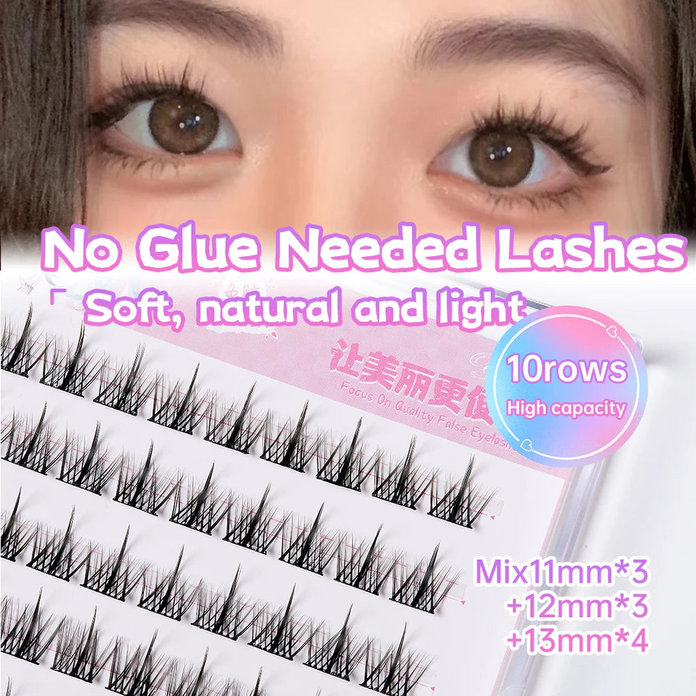 LoLo Lashes™ Glueless Lash Clusters | MJ Series