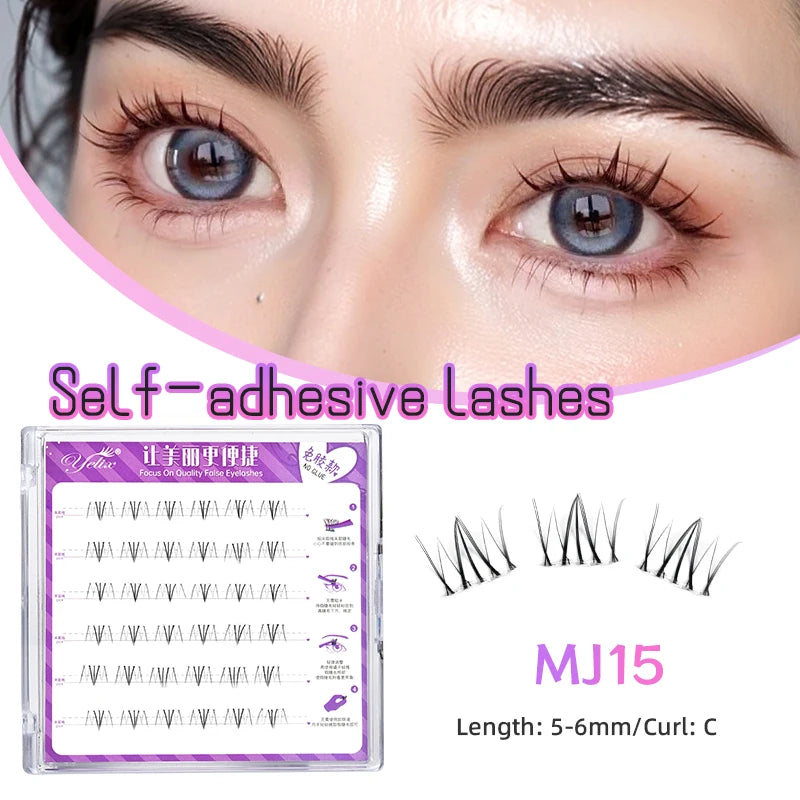 LoLo Lashes™ Glueless Lash Clusters | MJ Series