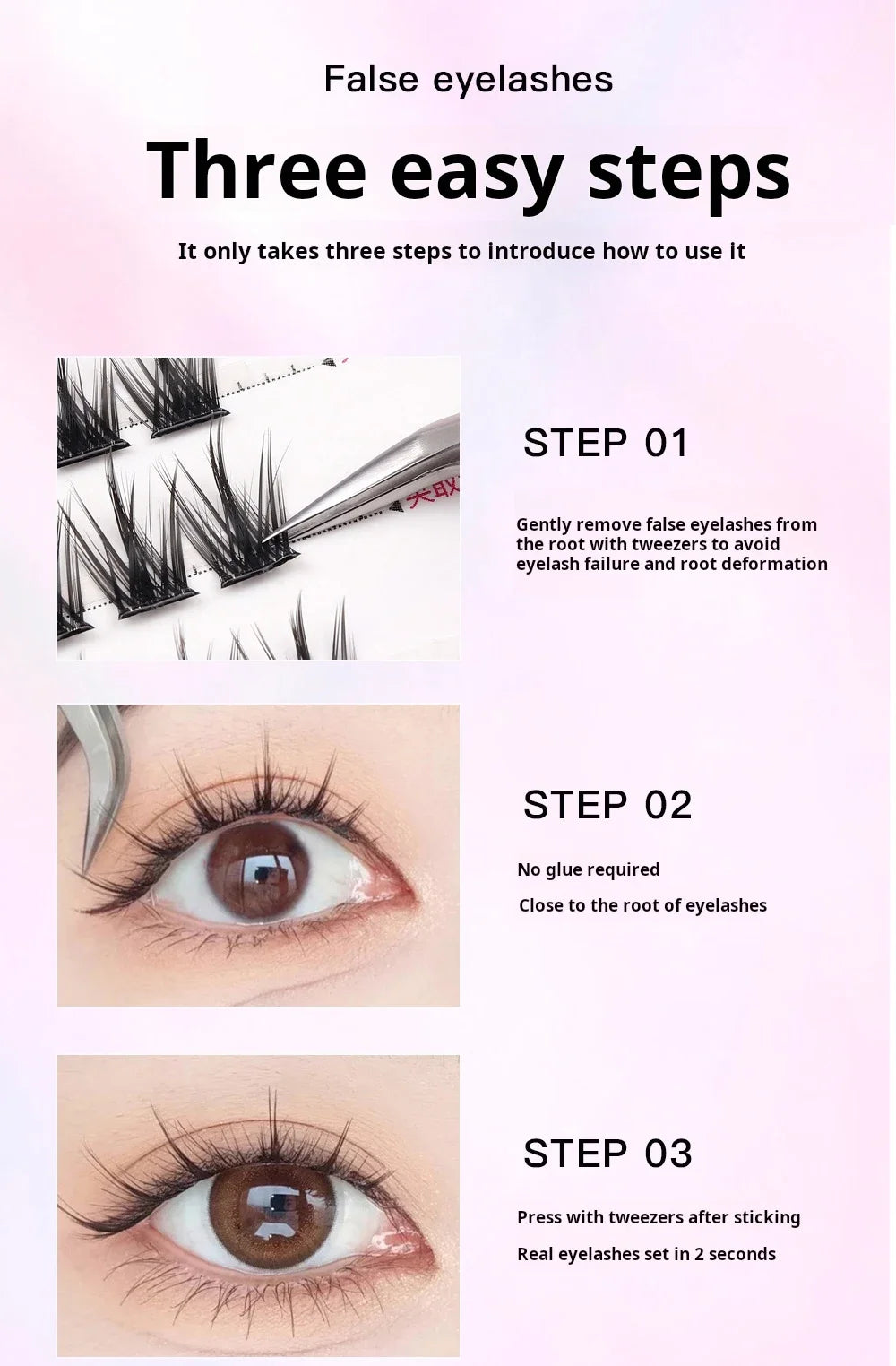 LoLo Lashes™ Glueless Lash Clusters | 36 piece, 10-16mm