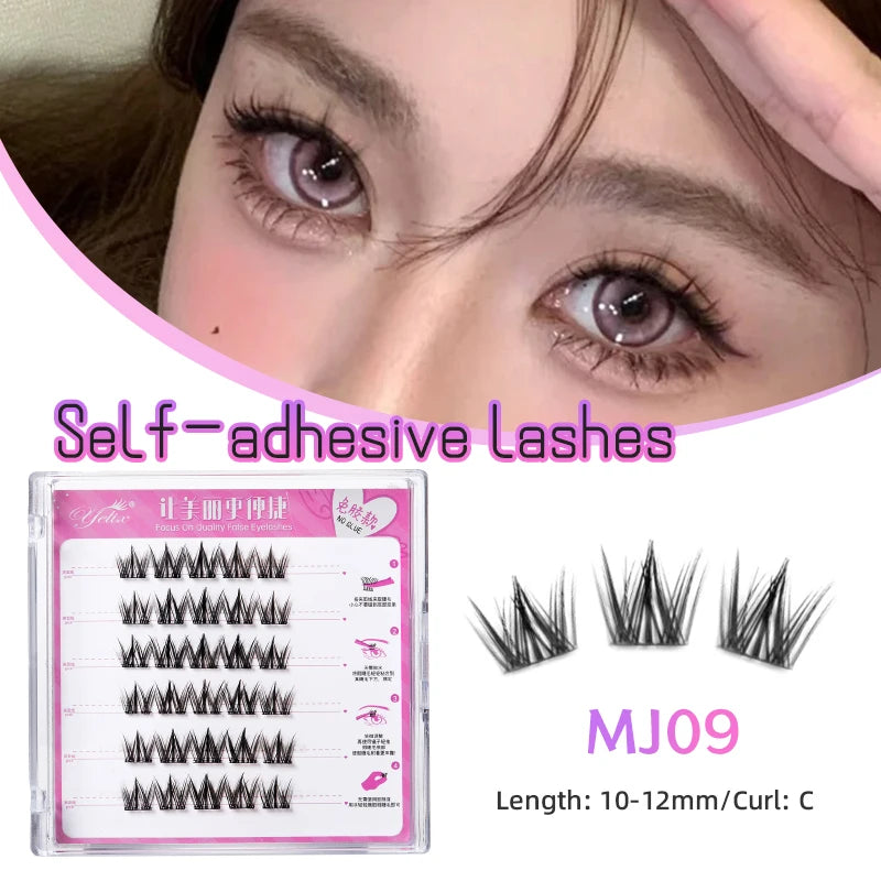 LoLo Lashes™ Glueless Lash Clusters | MJ Series