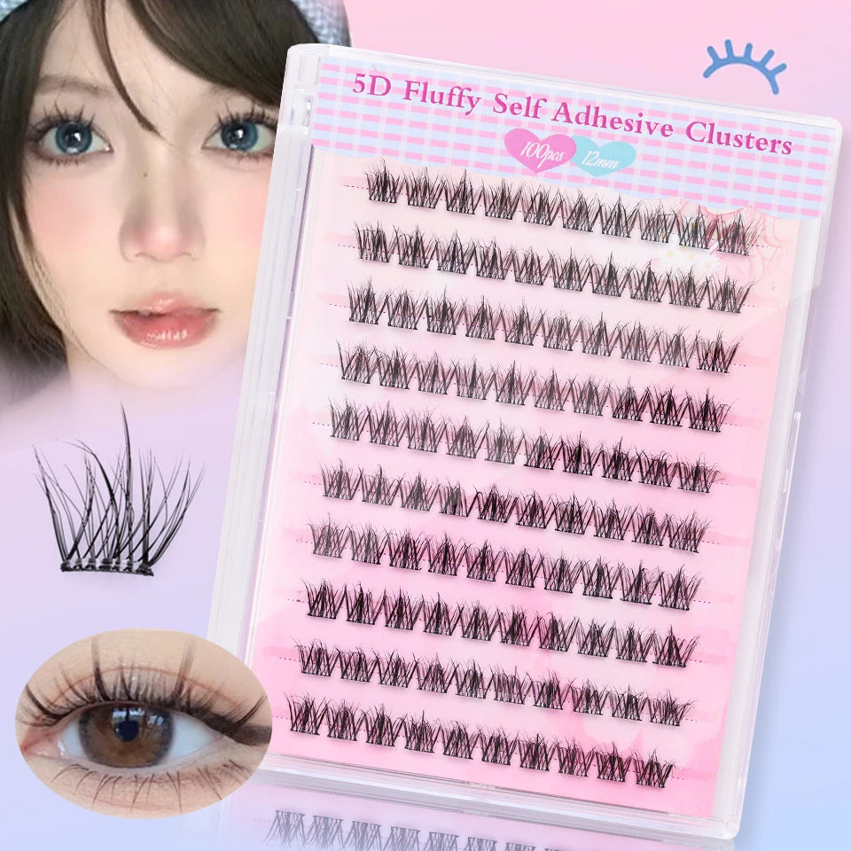 LoLo Lashes™ Glueless Lash Clusters | Dolly-eye effect