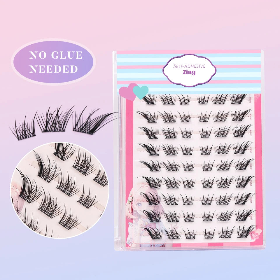 LoLo Lashes™ Glueless Lash Clusters | Dolly-eye effect