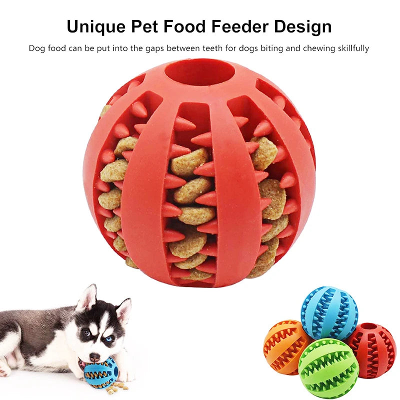 FluxShop™ Interactive Treat Dispenser Ball for Small Dogs – Fun, Durable, and Multifunctional