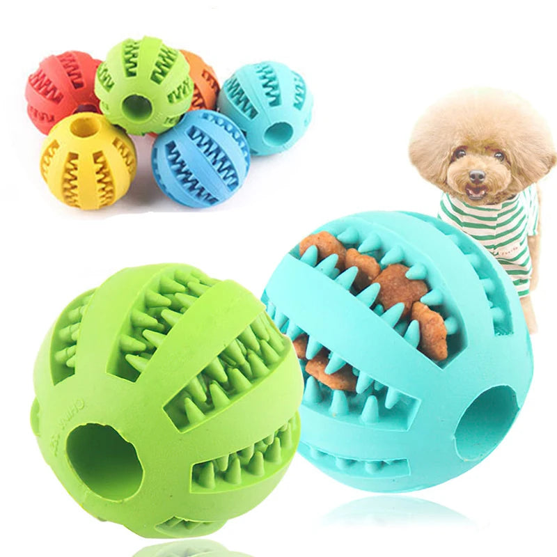 FluxShop™ Interactive Treat Dispenser Ball for Small Dogs – Fun, Durable, and Multifunctional