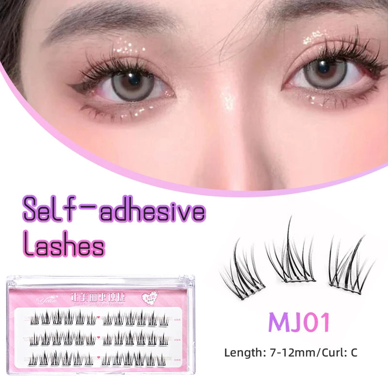 LoLo Lashes™ Glueless Lash Clusters | MJ Series