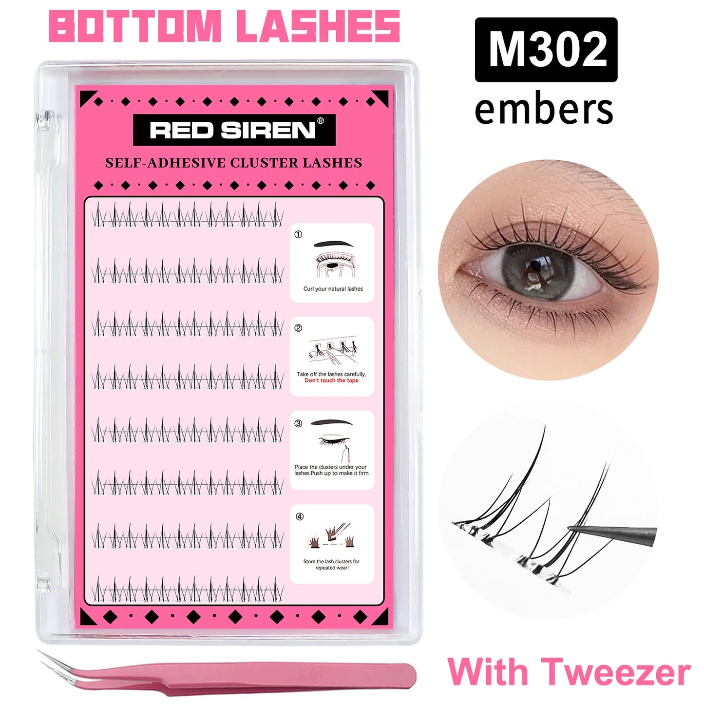 LoLo Lashes™ Glueless Lash Clusters | Wispy