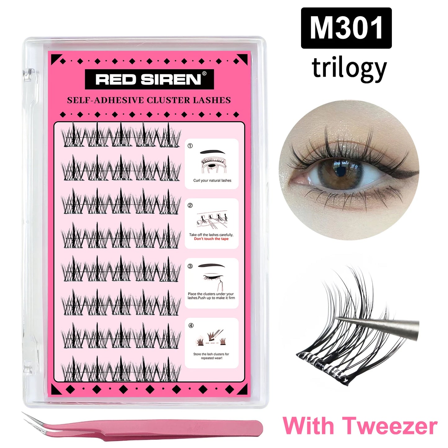 LoLo Lashes™ Glueless Lash Clusters | Wispy