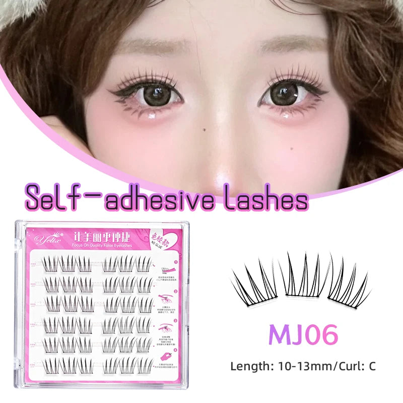 LoLo Lashes™ Glueless Lash Clusters | MJ Series