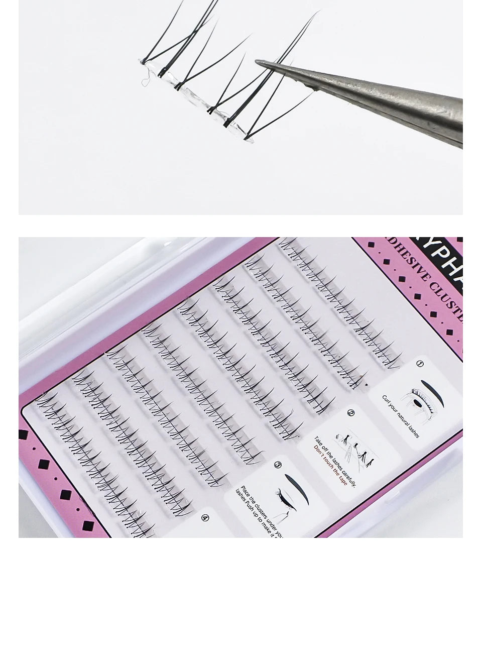 LoLo Lashes™ Glueless Lash Clusters | Wispy