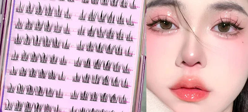 LoLo Lashes™ Glueless Lash Clusters | 120 piece Manga