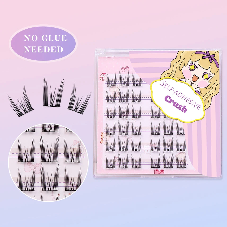 LoLo Lashes™ Glueless Lash Clusters | Dolly-eye effect