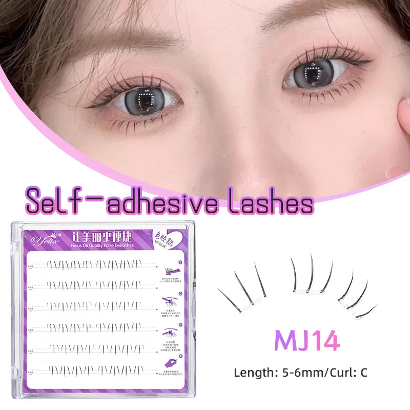 LoLo Lashes™ Glueless Lash Clusters | MJ Series