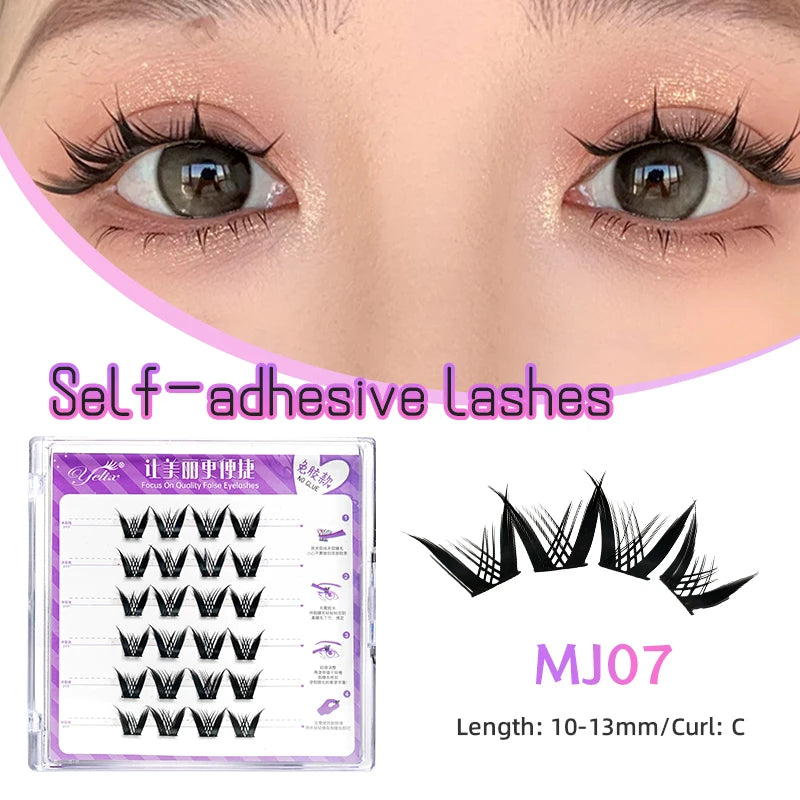 LoLo Lashes™ Glueless Lash Clusters | MJ Series